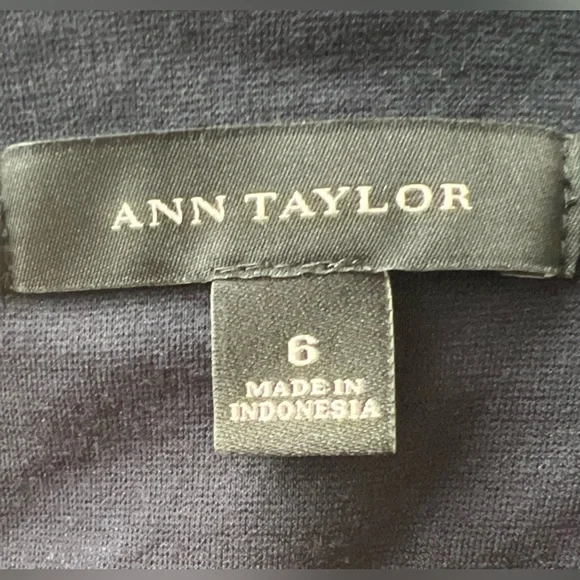 Ann Taylor Deep Navy Blue Tweed Blazer - Picture 5 of 7